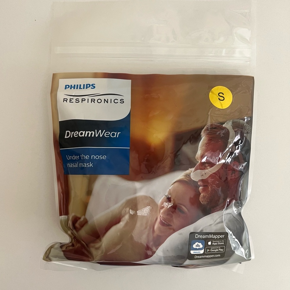 Philips Respironics Dreamwear Under The Nose Nasal Mask Small